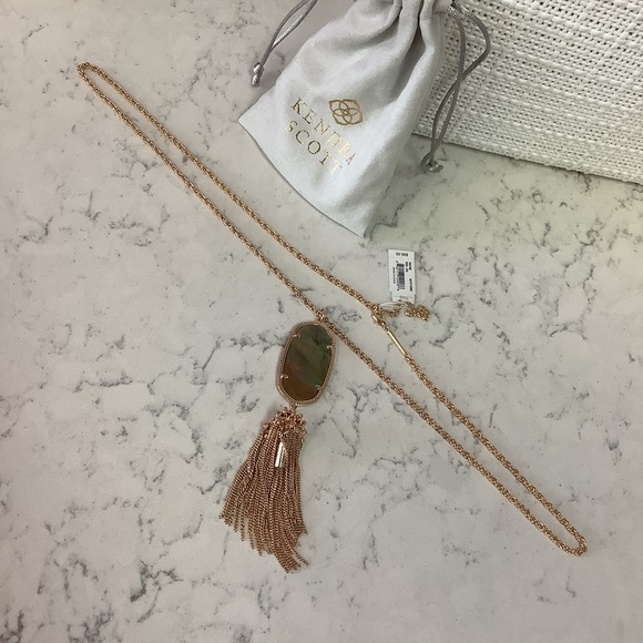 Kendra Scott “Rose Gold Rayne Necklace” - Picture 3 of 4